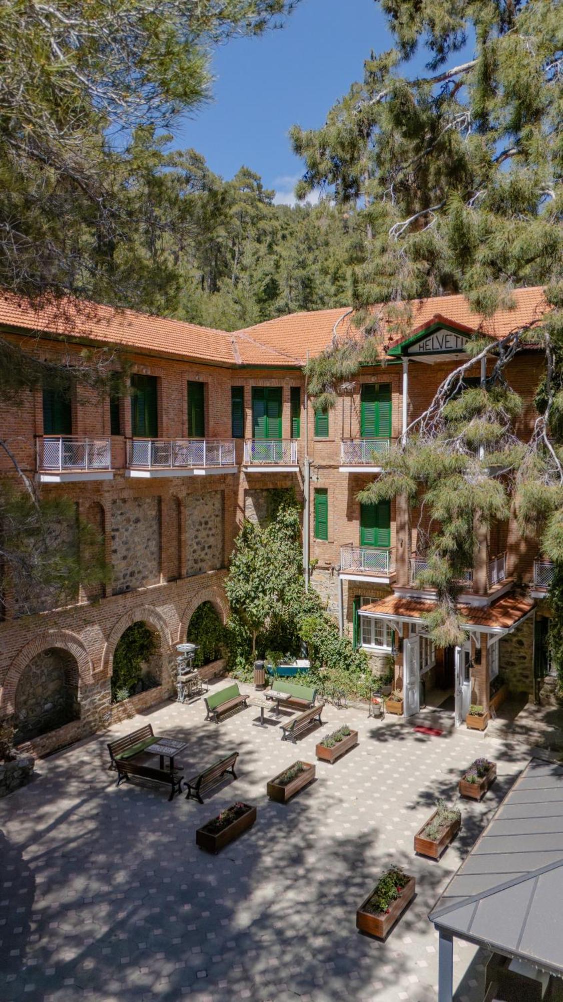 New Helvetia Hotel Platres Zewnętrze zdjęcie